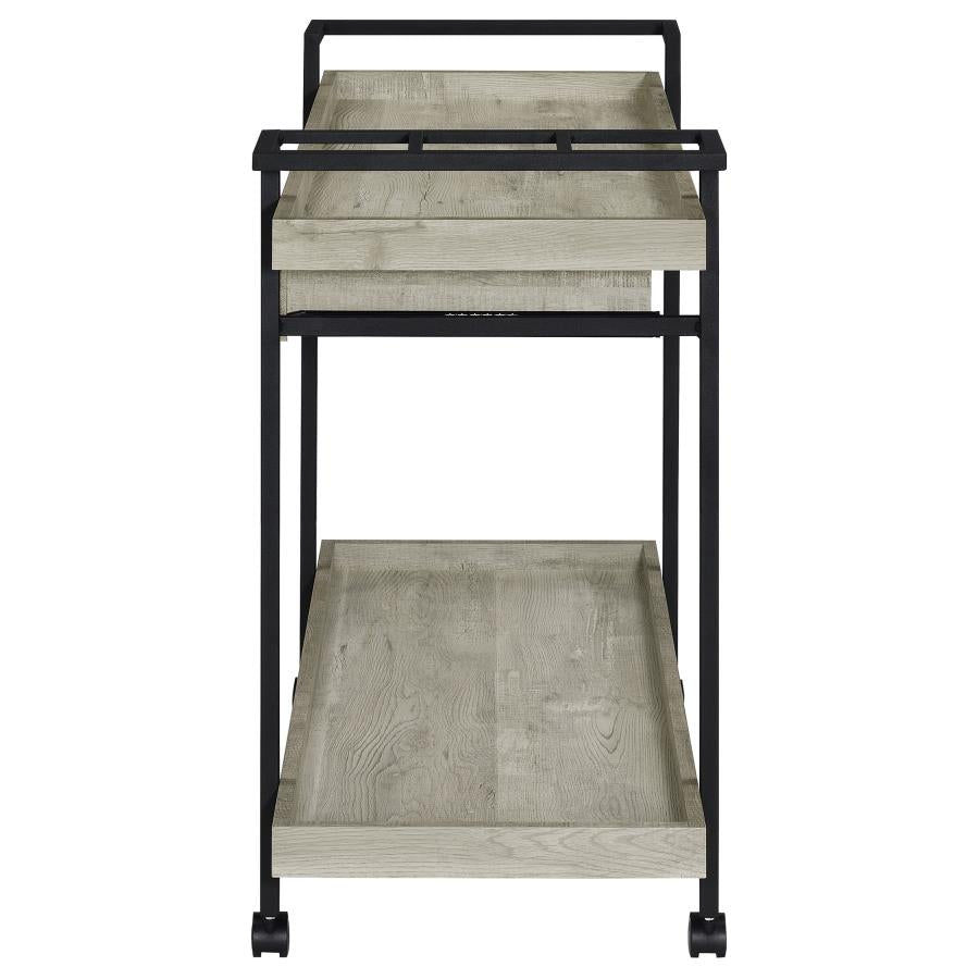 Ventura Grey Bar Cart