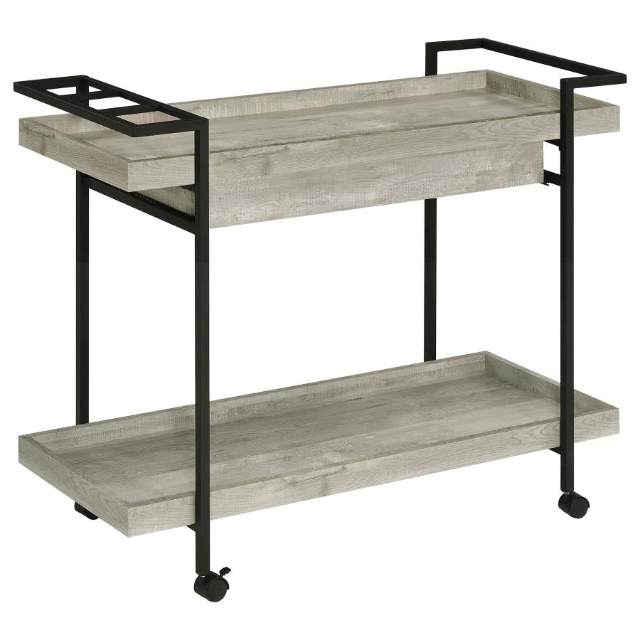 Ventura Grey Bar Cart