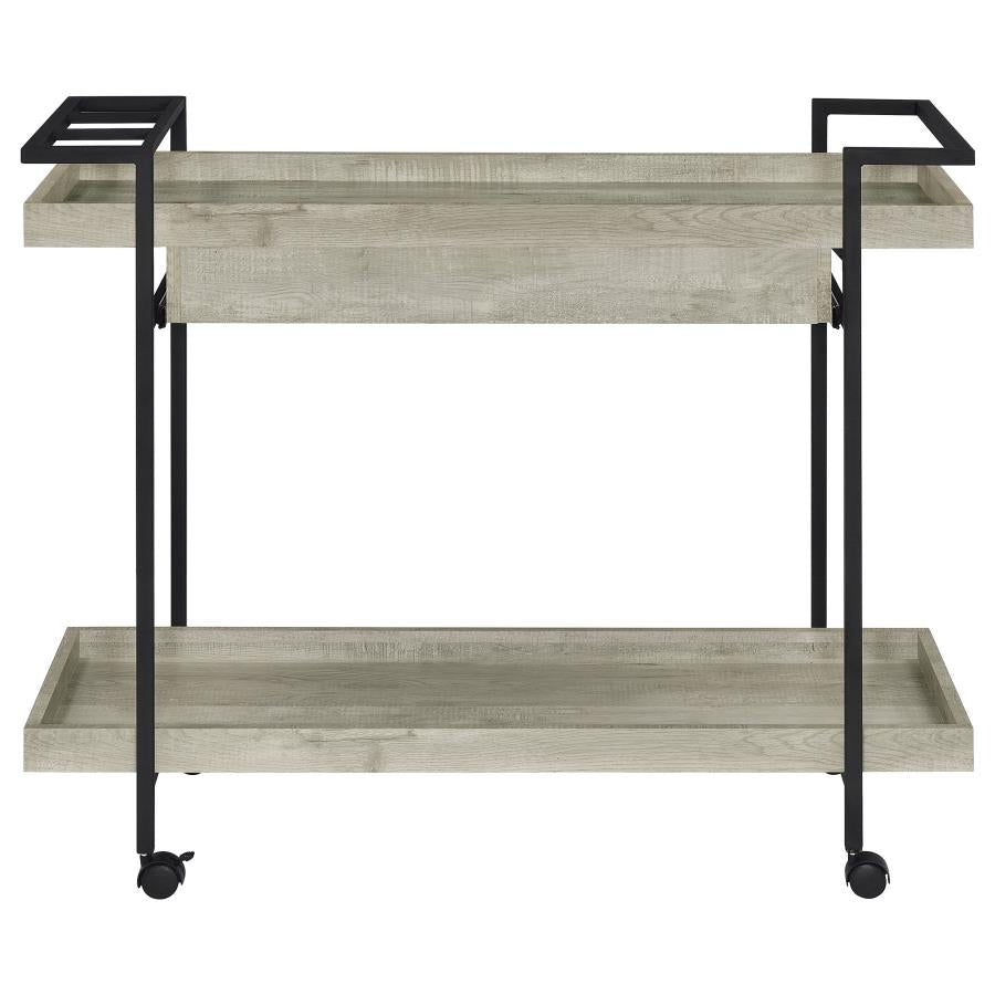 Ventura Grey Bar Cart