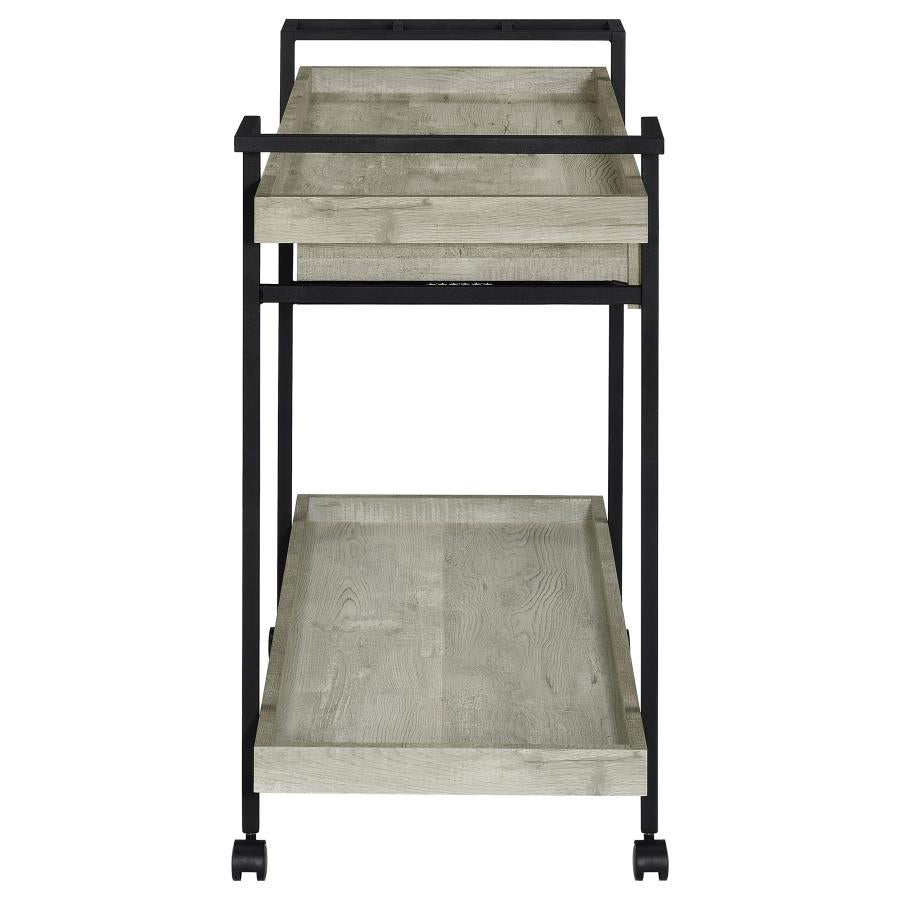 Ventura Grey Bar Cart