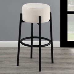 Leonard Beige Bar Stool