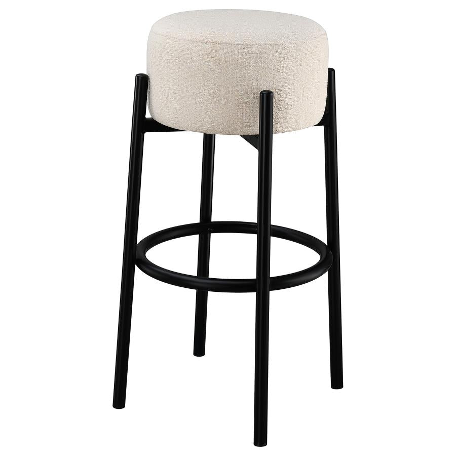 Leonard Beige Bar Stool