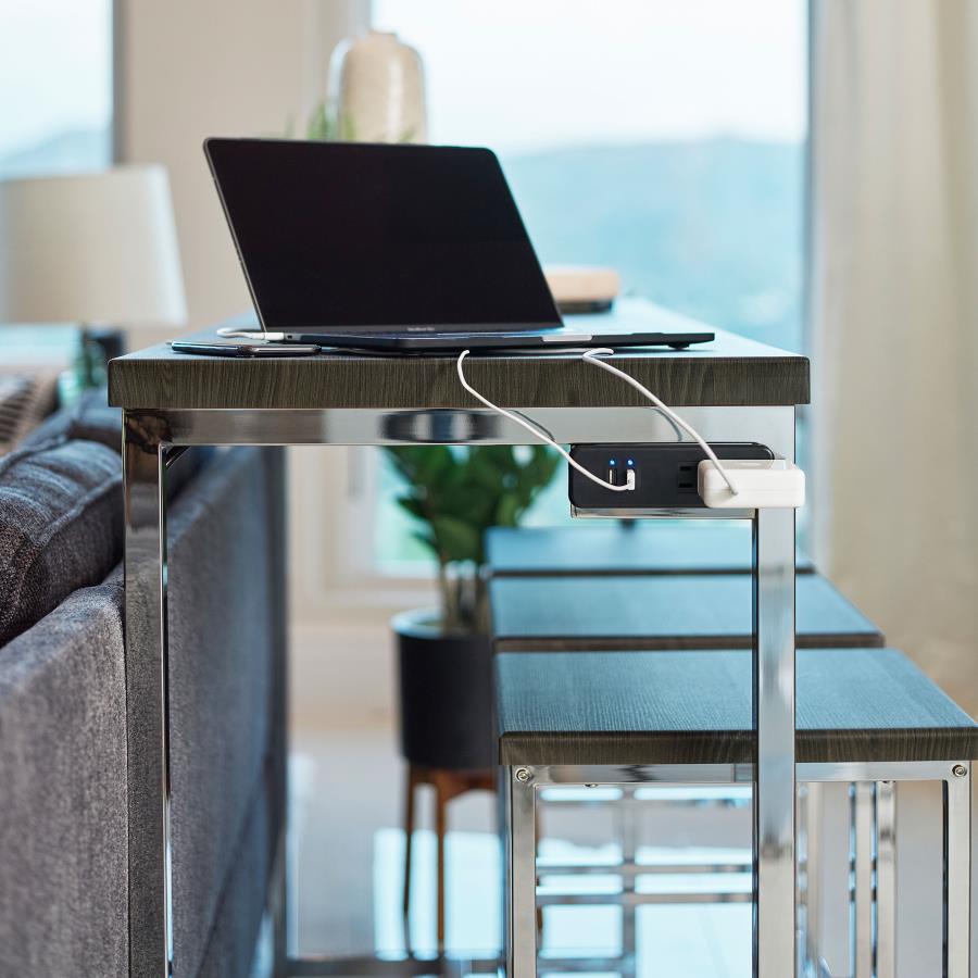 Cassidy Brown 4 Pc Counter Height Dining Set