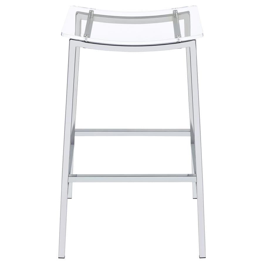 Jovani Silver Bar Stool