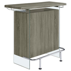 Acosta Grey Home Bar