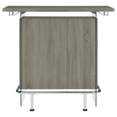 Acosta Grey Home Bar