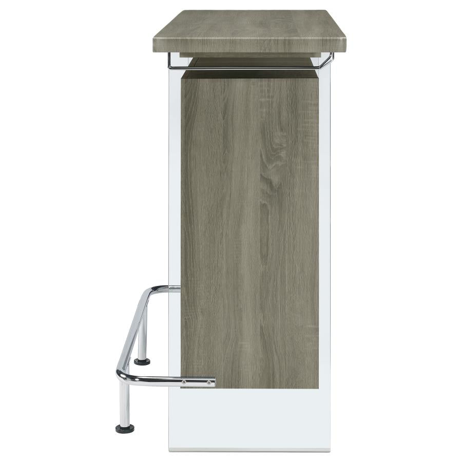 Acosta Grey Home Bar