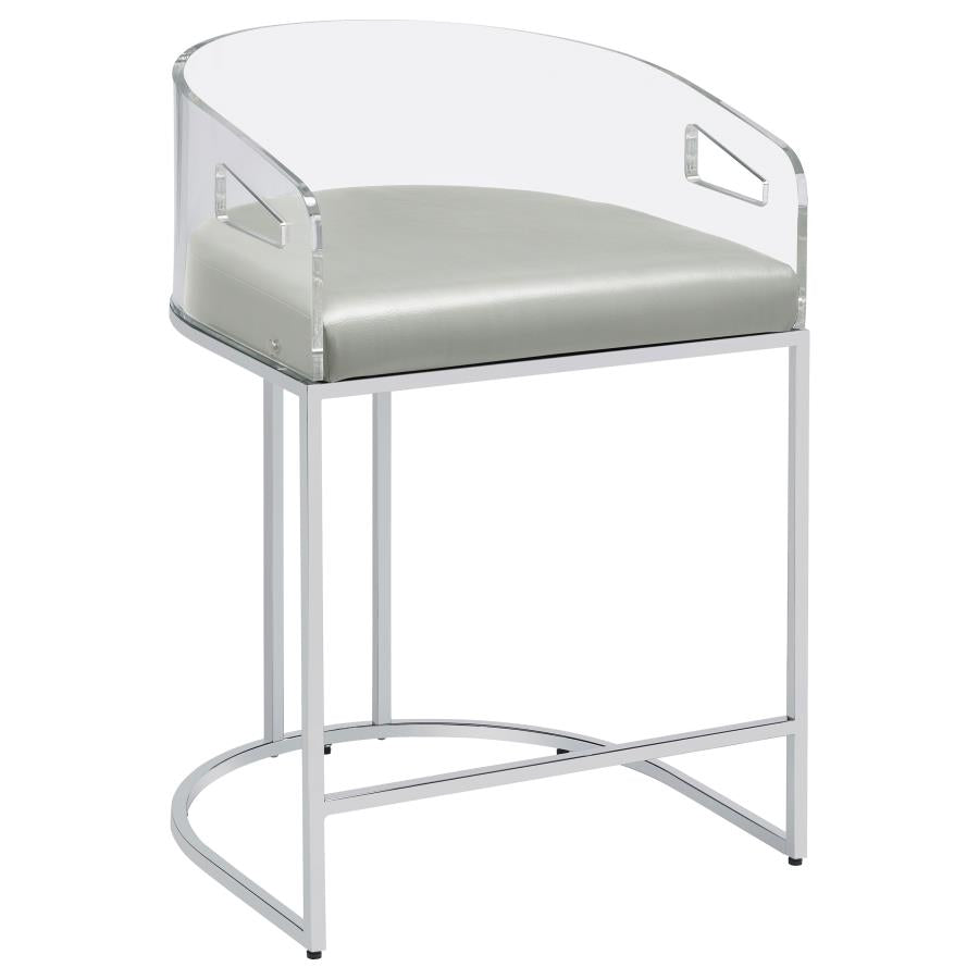 Thermosolis Clear Counter Stool