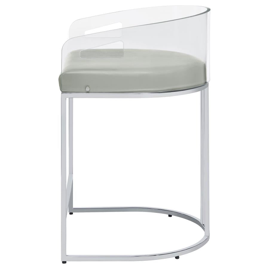 Thermosolis Clear Counter Stool