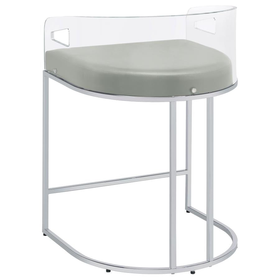 Thermosolis Clear Counter Stool