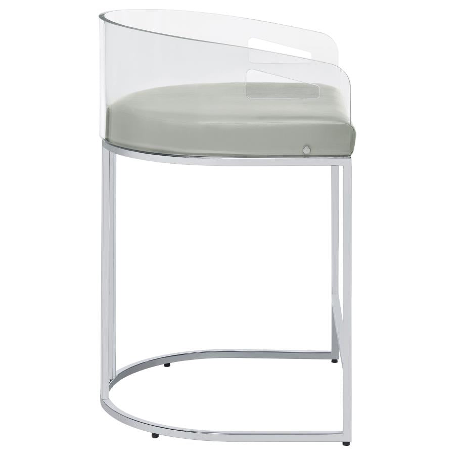 Thermosolis Clear Counter Stool