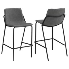 Earnest Grey Bar Stool