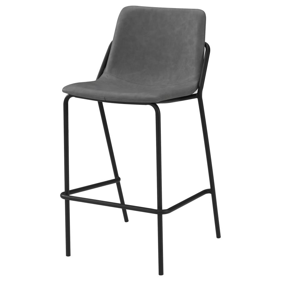 Earnest Grey Bar Stool