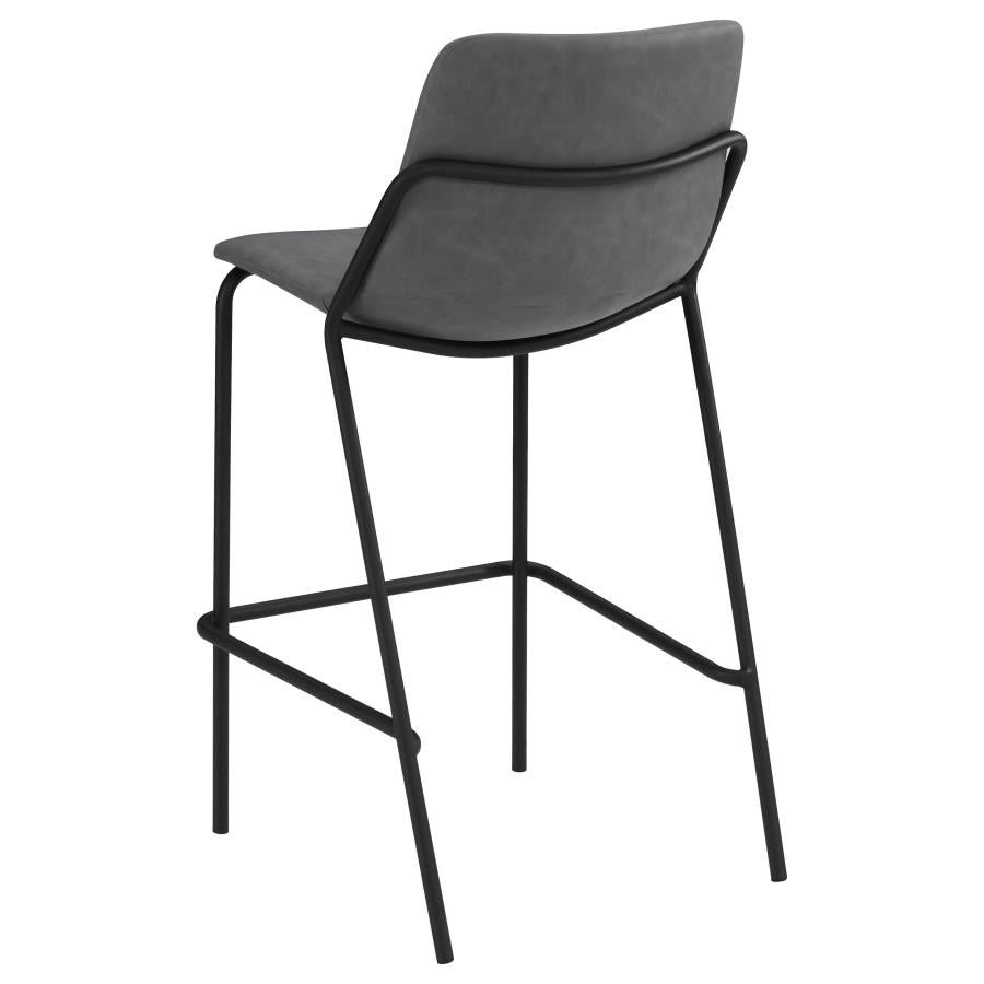 Earnest Grey Bar Stool