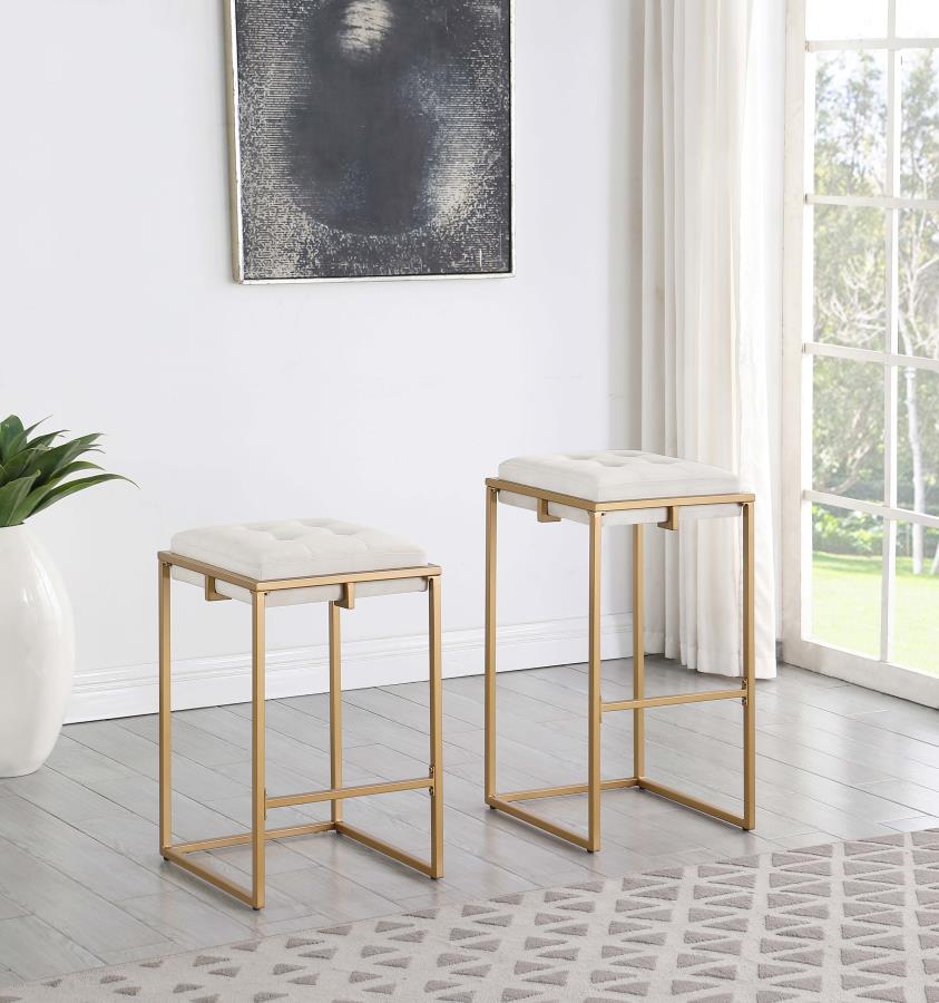 Nadia Beige Bar Stool