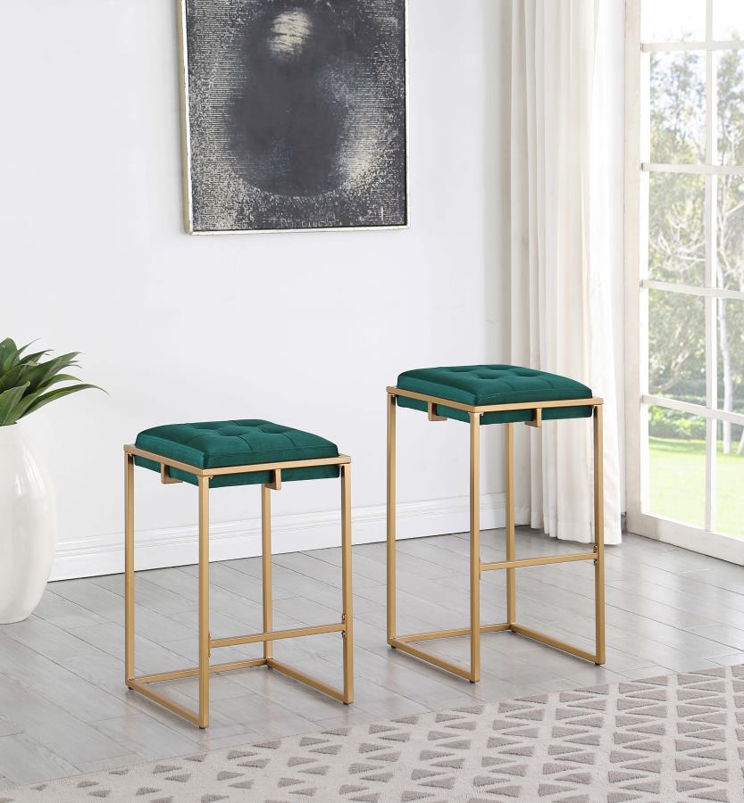 Nadia Green Bar Stool