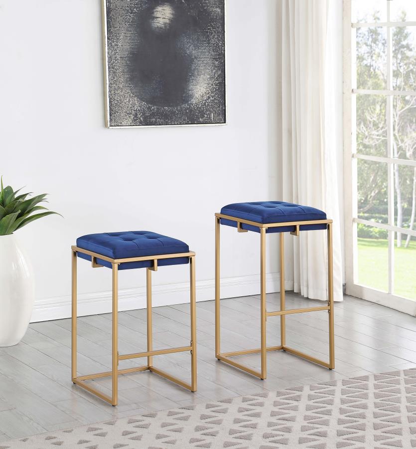 Nadia Blue Bar Stool