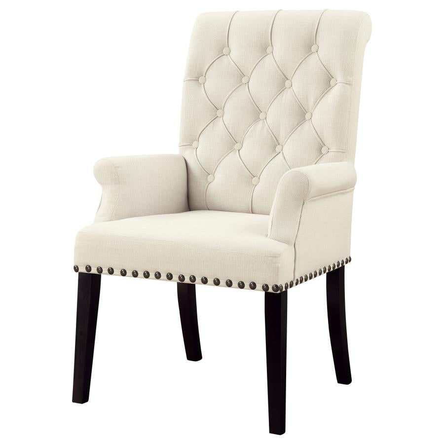 Alana Beige Arm Chair