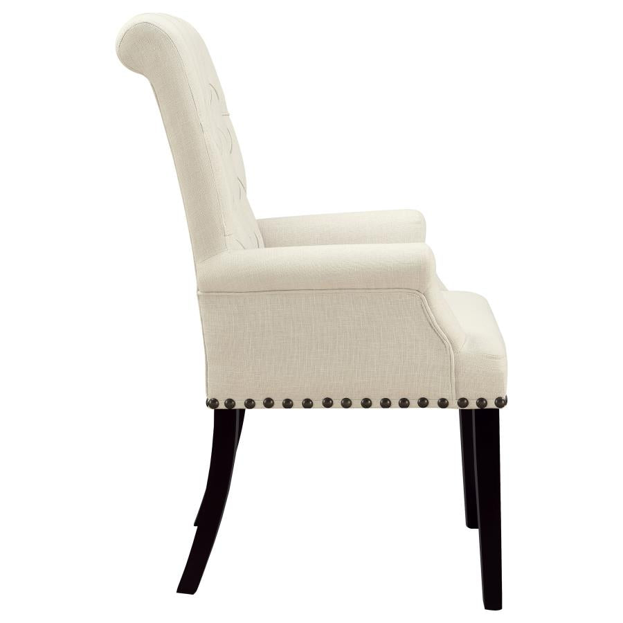Alana Beige Arm Chair