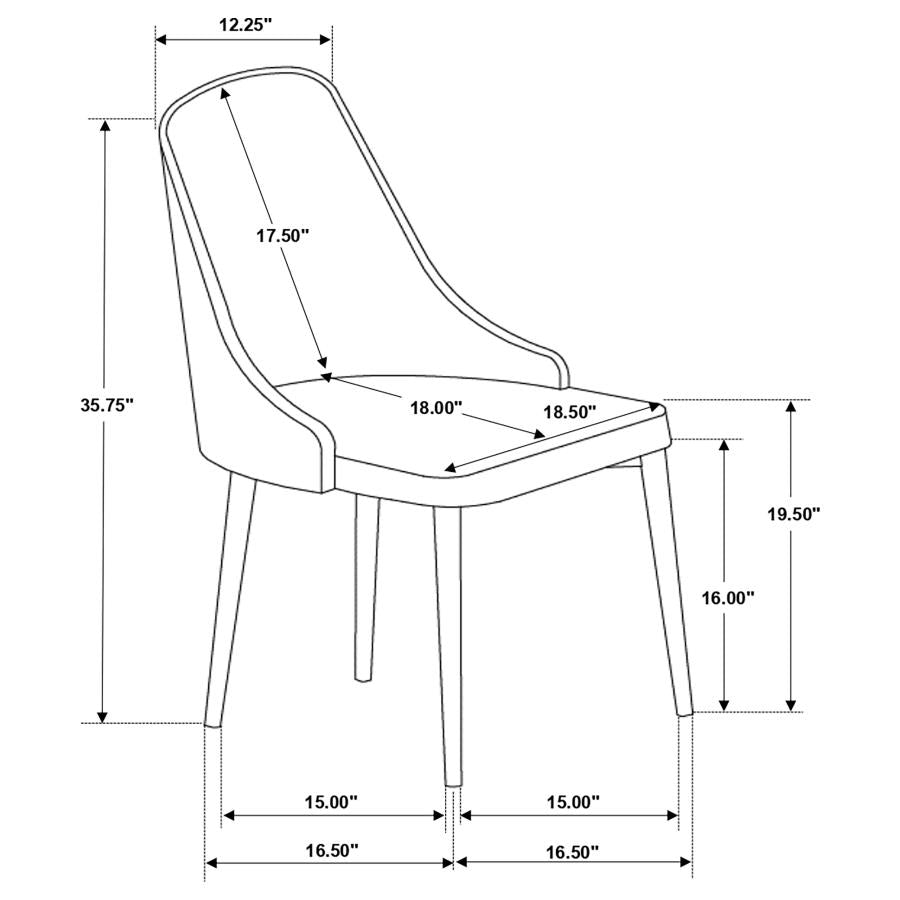 Gabrielle Grey Side Chair