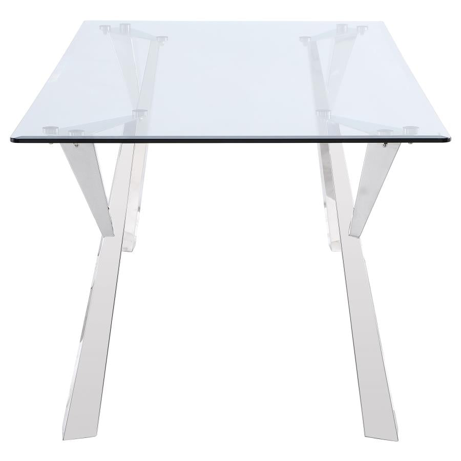 Alaia Silver Dining Table