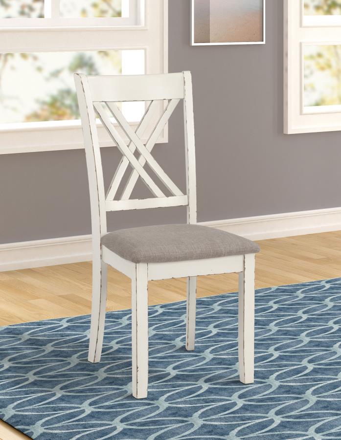 Fortress Ivory 7 Pc Dining Set