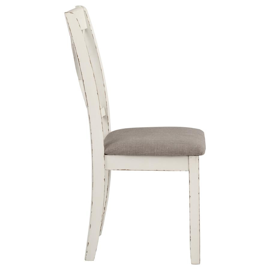 Fortress Ivory 7 Pc Dining Set