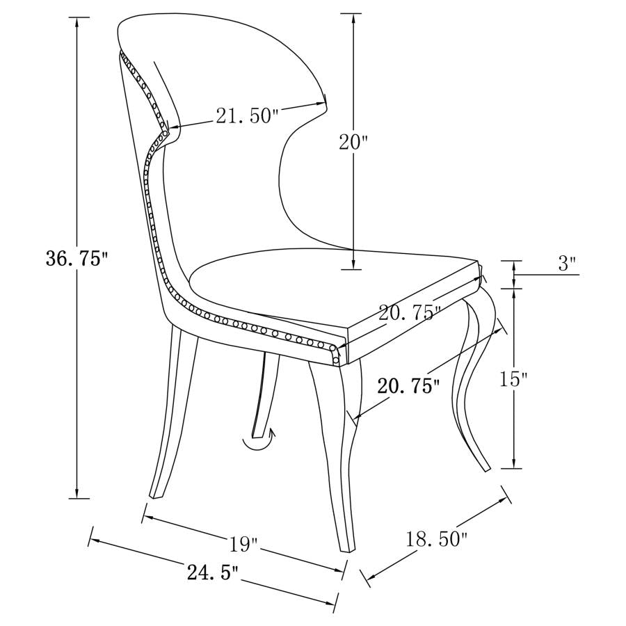 Cheyanne Grey Side Chair