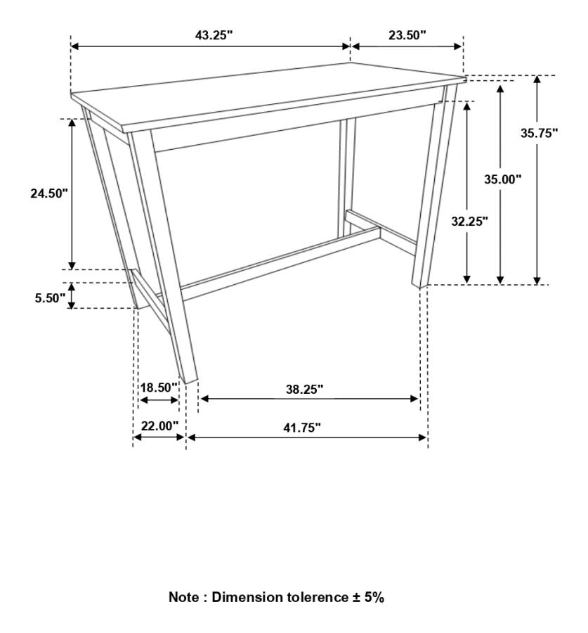 Connie Brown 4 Pc Counter Height Dining Set
