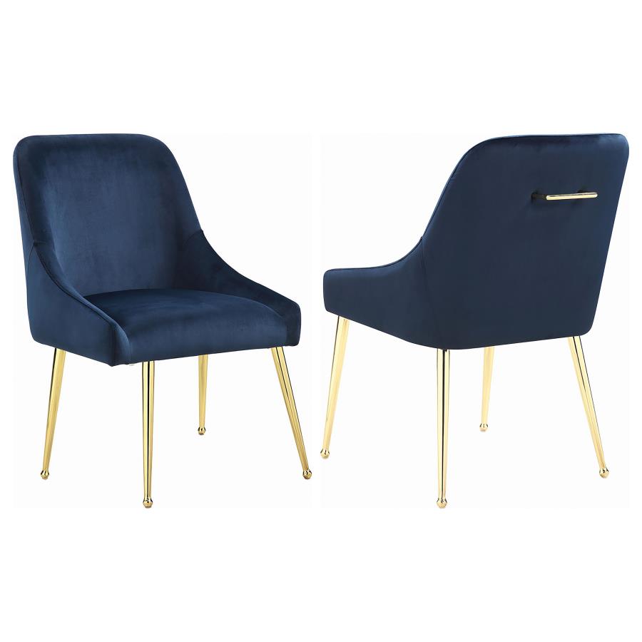 Mayette Blue Side Chair