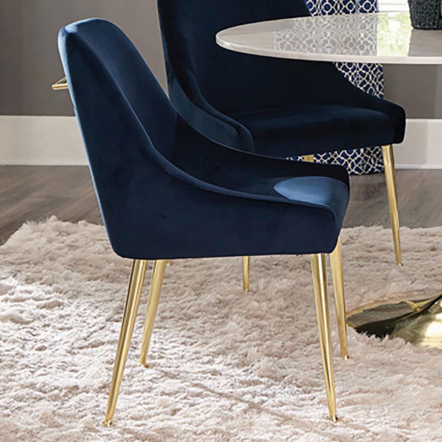 Mayette Blue Side Chair