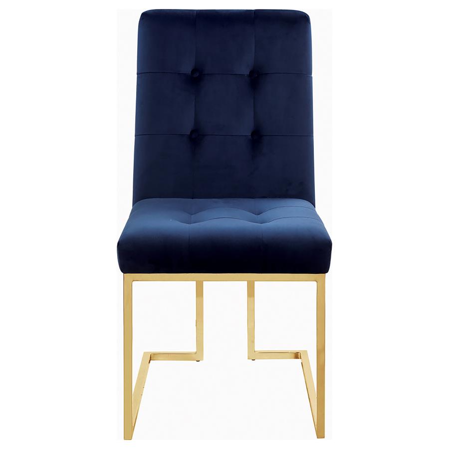 Cisco Blue Side Chair