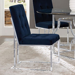 Cisco Blue Side Chair