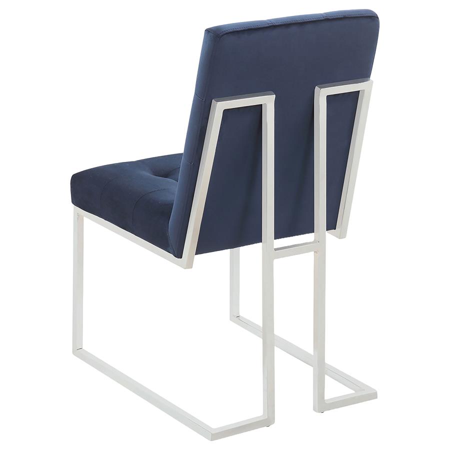 Cisco Blue Side Chair