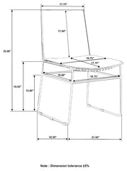 Abbott Brown Side Chair