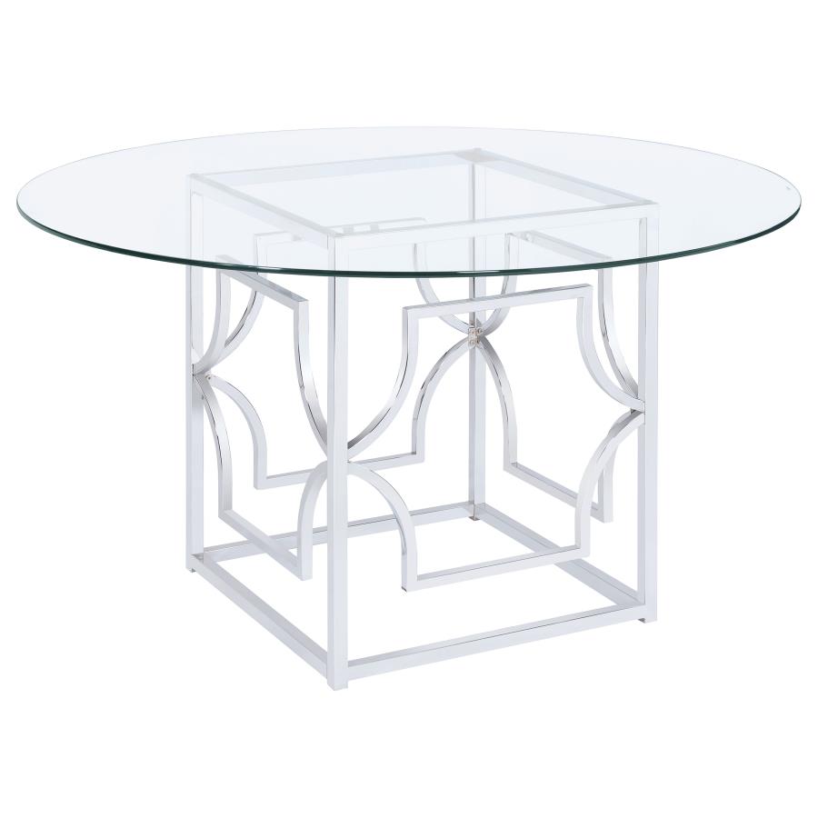 Starlight Silver Dining Table