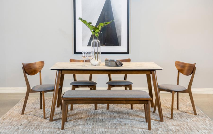Everett White Dining Table