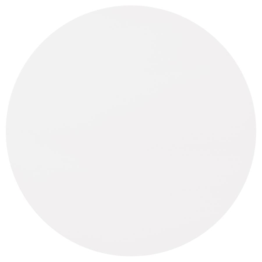 Breckenridge White Round Dining Table