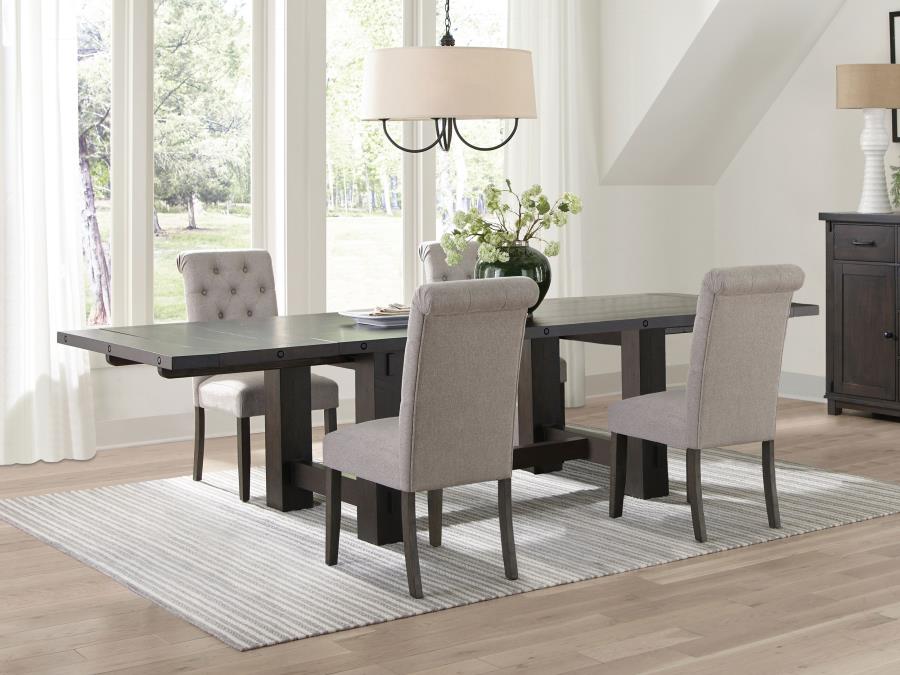 Calandra Brown 5 Pc Dining Set