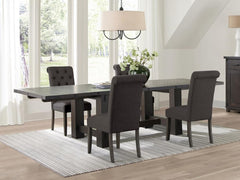 Calandra Brown 5 Pc Dining Set