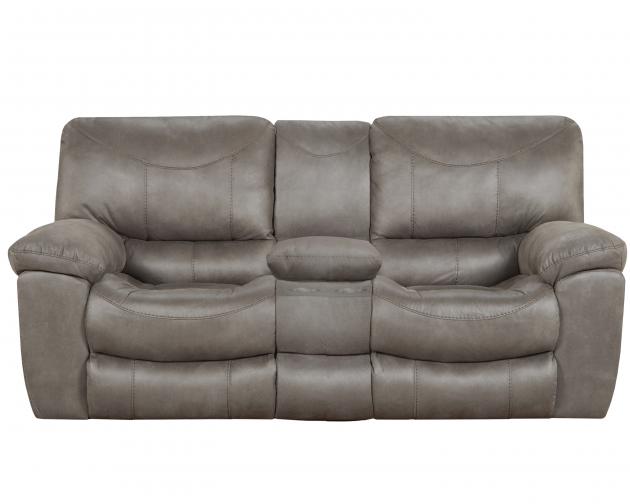 Trent Power Reclining Console Loveseat