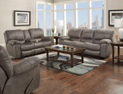Trent Power Reclining Console Loveseat