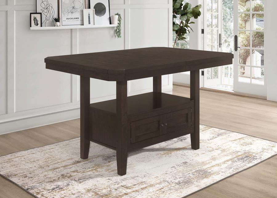 Prentiss Brown Counter Height Dining Table