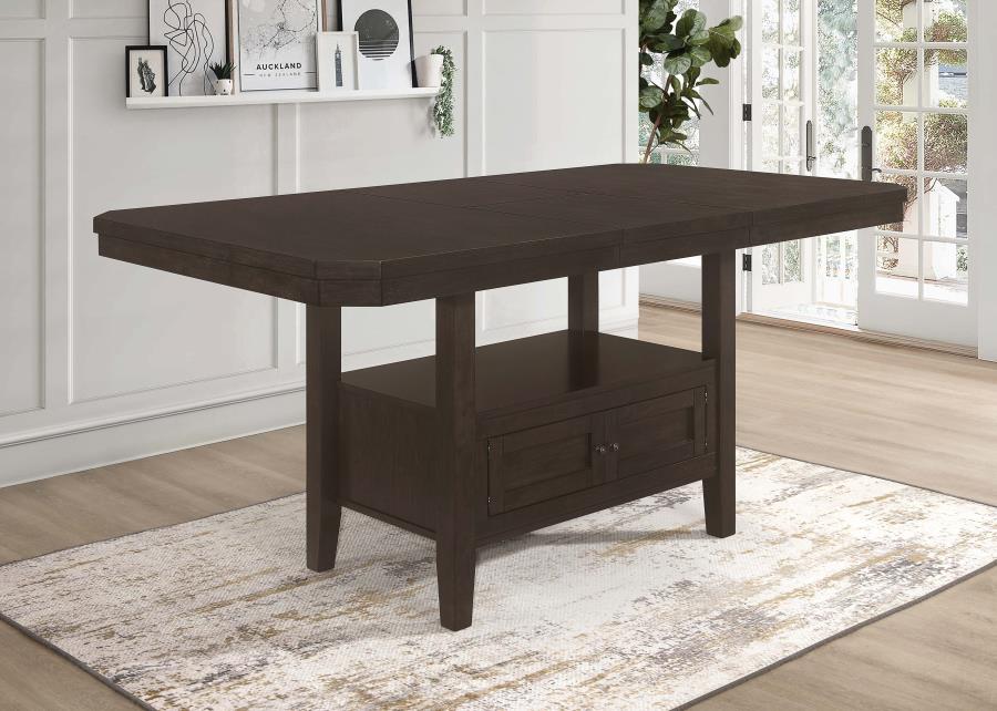 Prentiss Brown Counter Height Dining Table