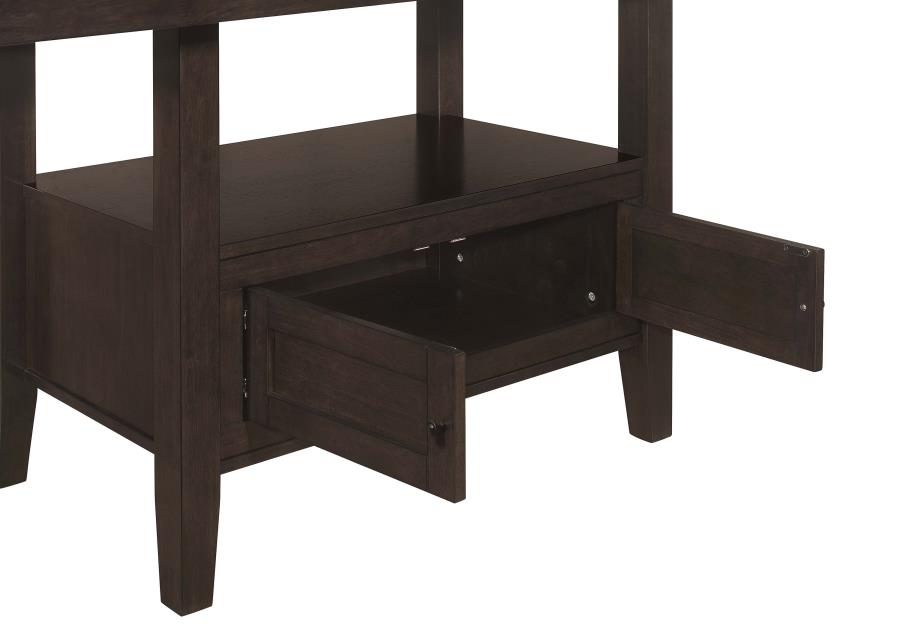 Prentiss Brown Counter Height Dining Table