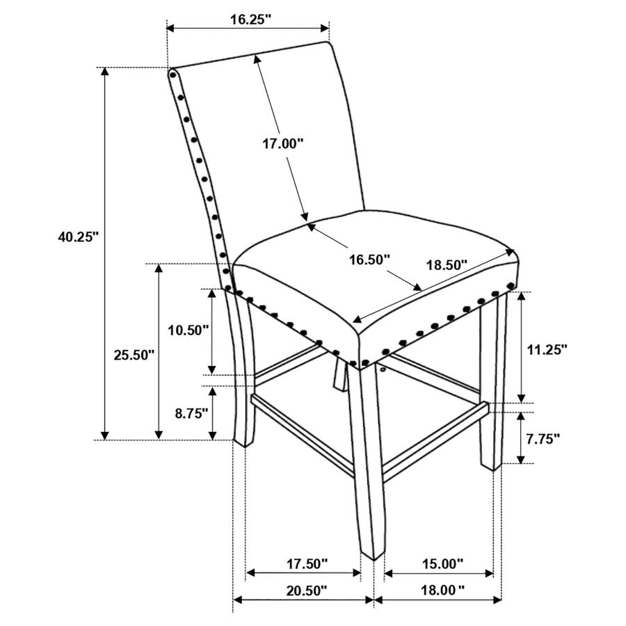 Ralland Beige Counter Stool