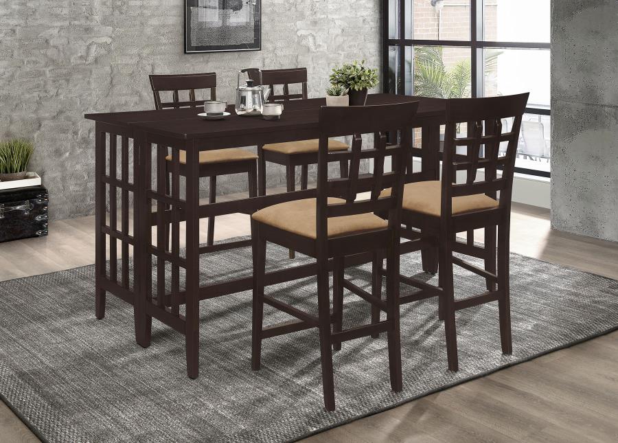 Gabriel Brown 5 Pc Counter Height Dining Set