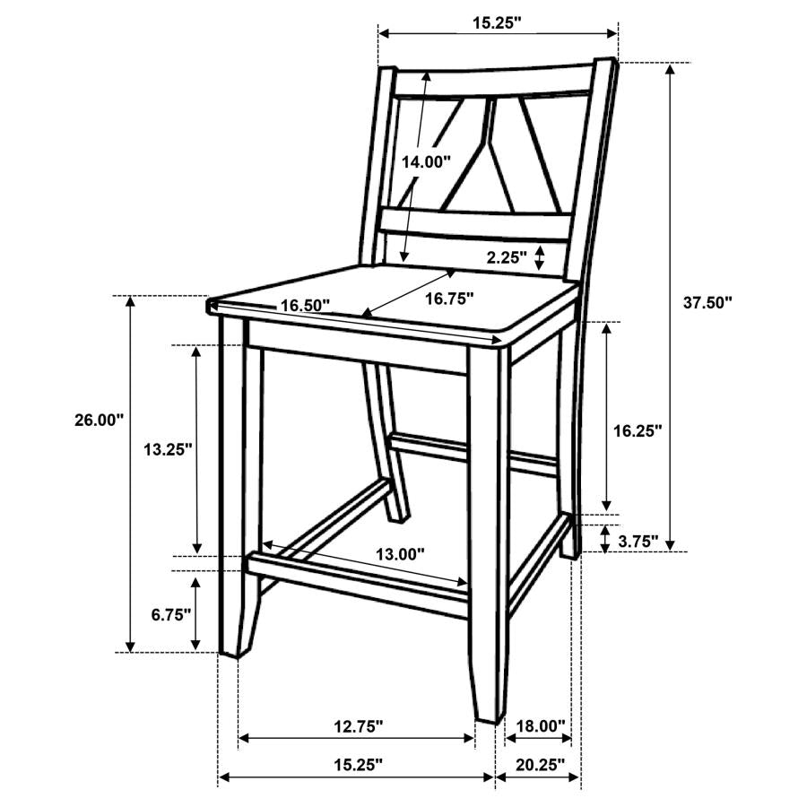 Bairn Black Counter Stool