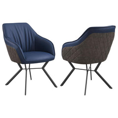 Mayer Blue Arm Chair