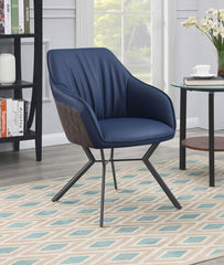 Mayer Blue Arm Chair